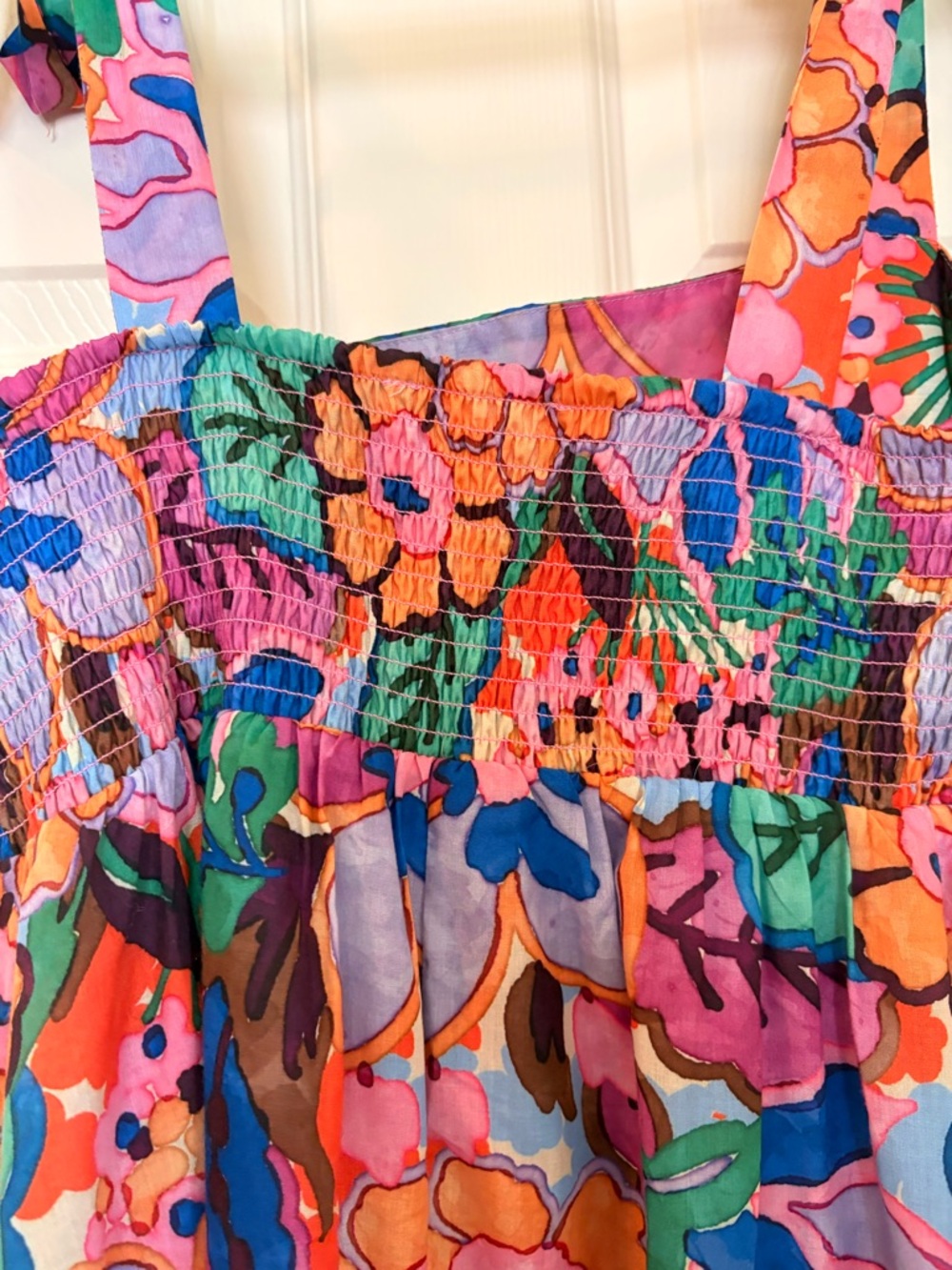 THML Multicolor Floral Maxi Dress - Picture 5 of 9